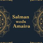 Muslim Wedding card Majestic
