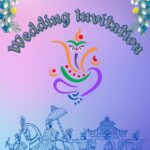 Ganpati Marriage invitation card Online