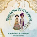 Royal Wedding invitation Online Download