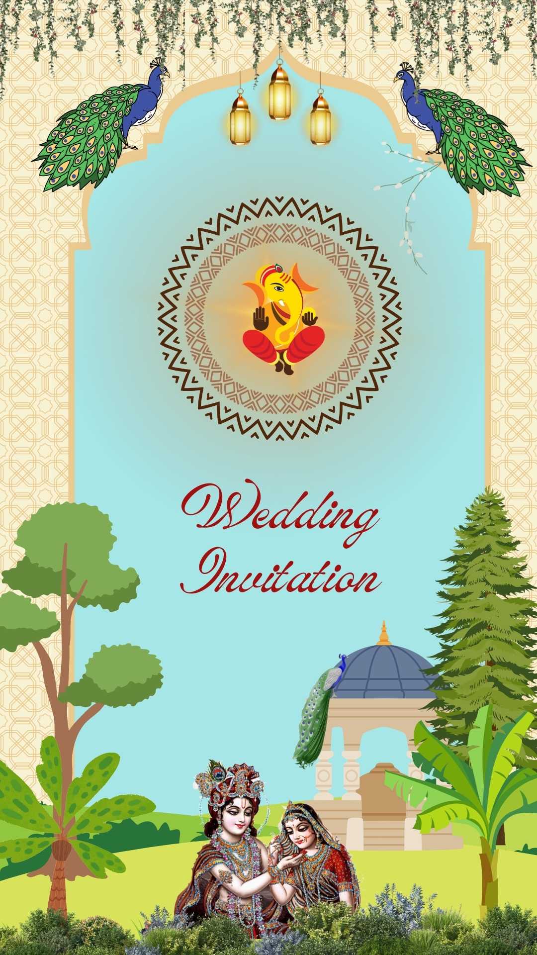 Manglik karykram Happy Wedding Message,Hindi Wedding invitation calligraphy  free Vector 27176561 Vector Art at Vecteezy